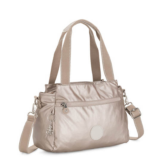 Kipling Elysia Metallic Axelväska Beige | SE 1810IL